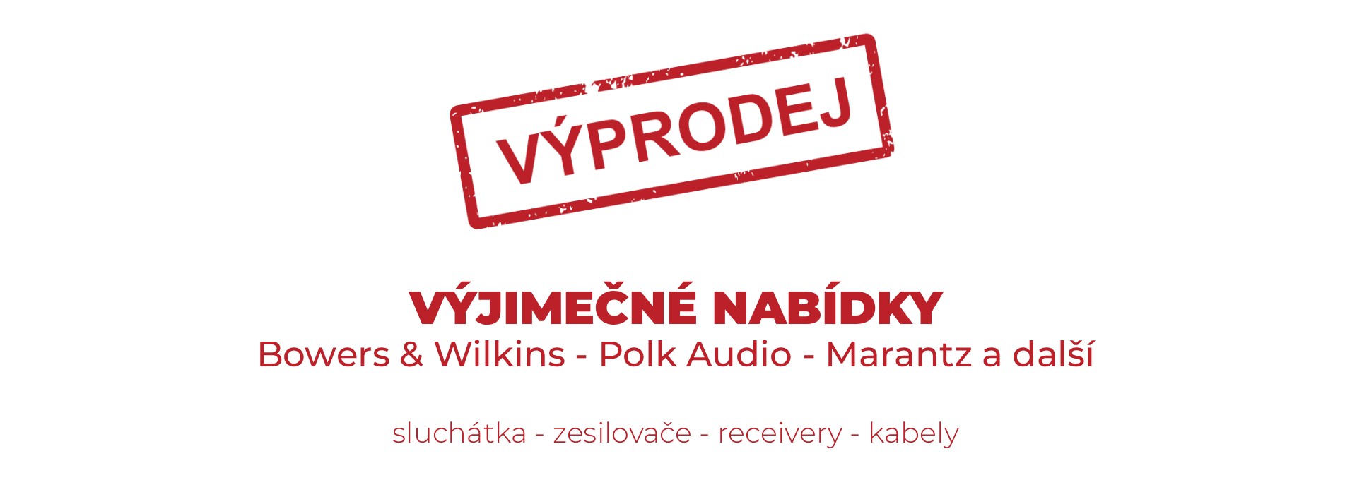 Mimořádný výprodej