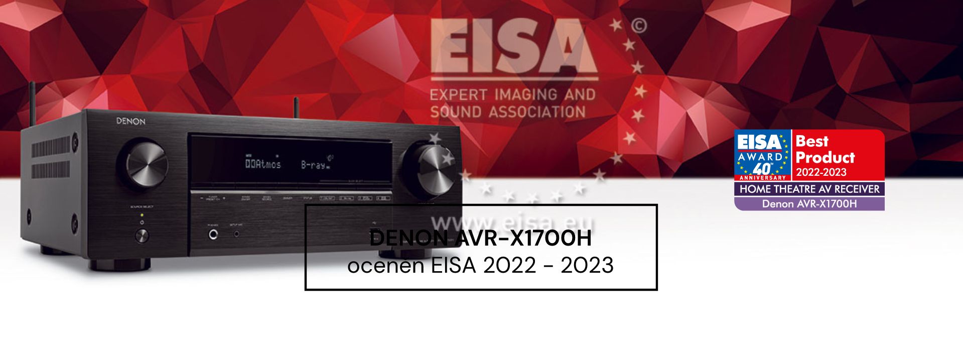 Denon AVR-X1700H - EISA